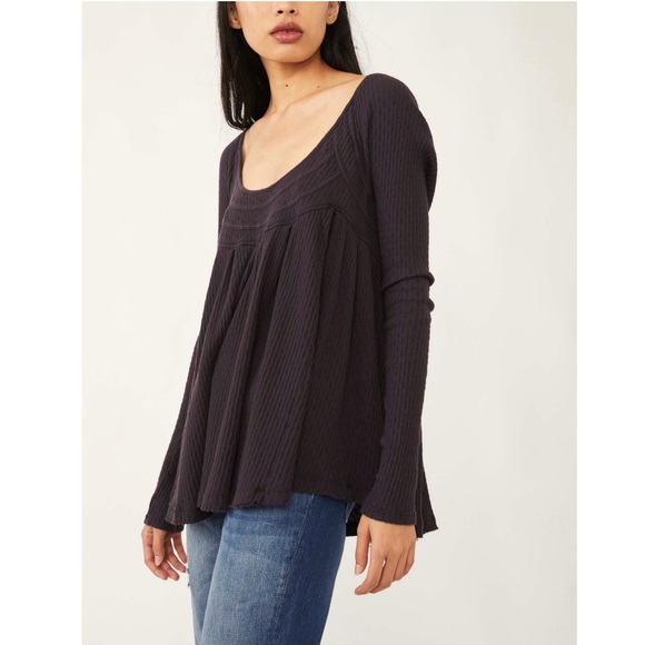 Free People Tops - 🎉LAST CHANCE🎉 NWT Free People It's Always You Top / Black